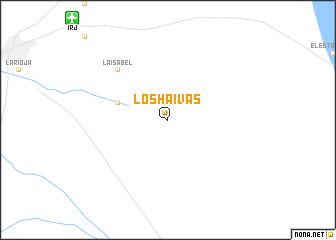 map of Los Haivas