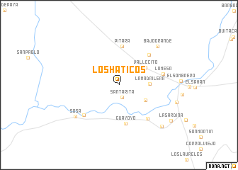 map of Los Haticos