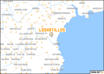 map of Los Hatillos