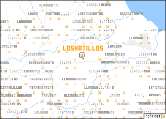 map of Los Hatillos