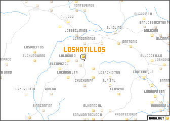 map of Los Hatillos