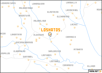 map of Los Hatos