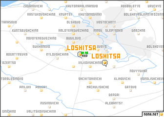 map of Loshitsa