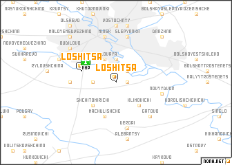map of Loshitsa