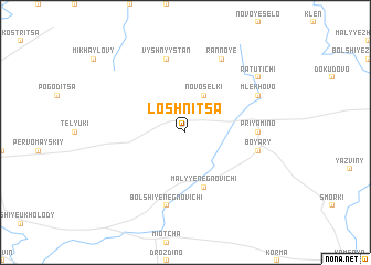 map of Loshnitsa
