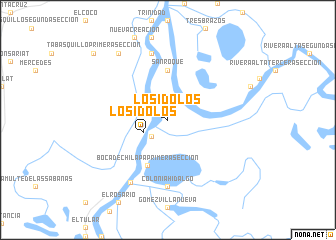 map of Los Ídolos