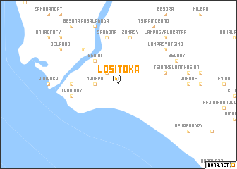 map of Lositoka