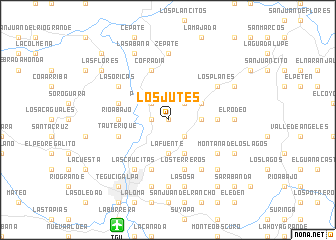 map of Los Jutes