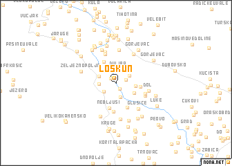 map of Loskun