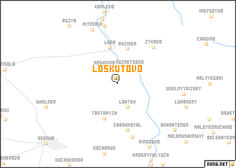 map of Loskutovo