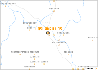 map of Los Ladrillos