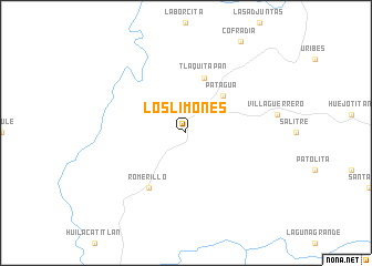 map of Los Limones