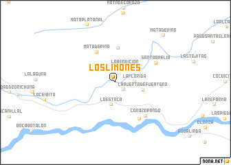 map of Los Limones