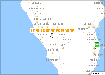 map of Los Llanos de Aridane