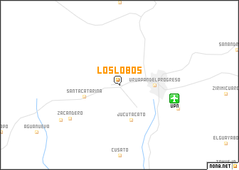 map of Los Lobos