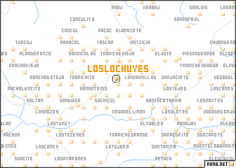 map of Los Lochuyes
