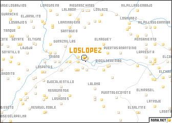 map of Los López