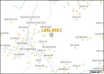 map of Los López