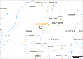 map of Los Lotes