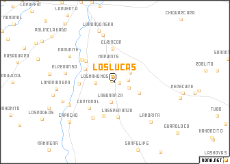 map of Los Lucas