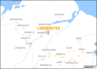 map of Los Mameyes