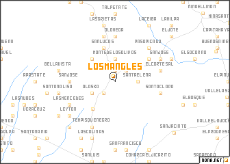 map of Los Mangles