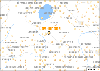 map of Los Mangos