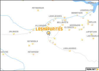 map of Los Mapurites