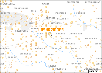 map of Los Mariones