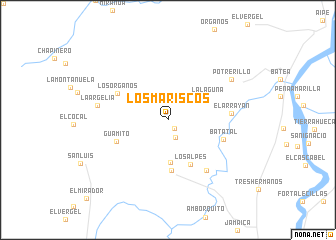 map of Los Mariscos