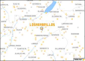 map of Los Membrillos