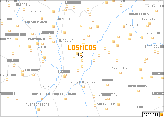 map of Los Micos