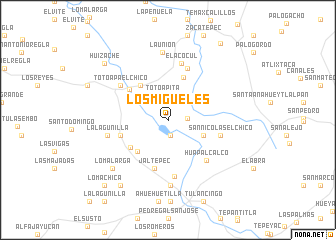 map of Los Migueles