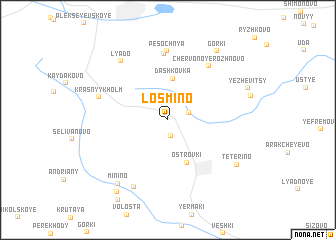 map of Los\