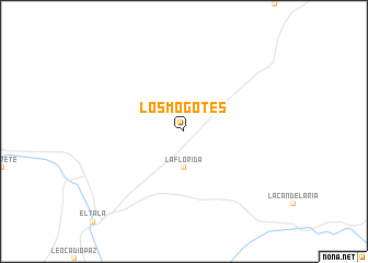 map of Los Mogotes