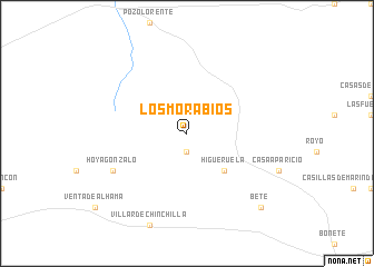 map of Los Morabios