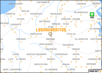 map of Los Navarritos