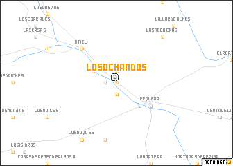 map of Los Ochandos