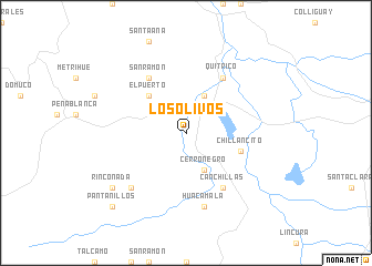 map of Los Olivos