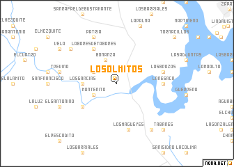 map of Los Olmitos