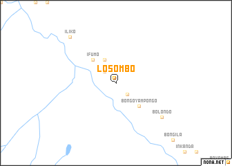 map of Losombo