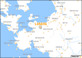 map of Losong