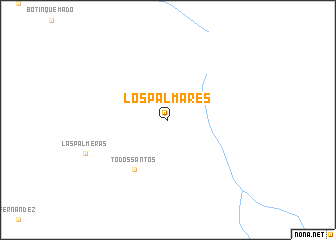 map of Los Palmares