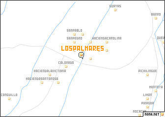 map of Los Palmares