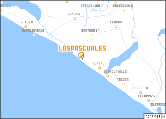 map of Los Pascuales