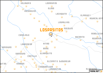 map of Los Pasitos