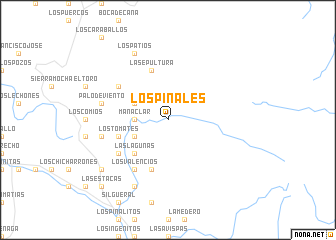 map of Los Pinales