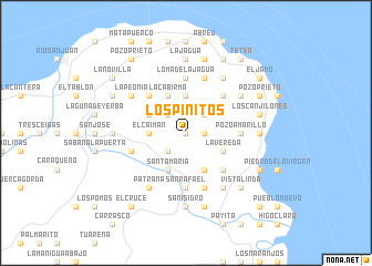 map of Los Pinitos