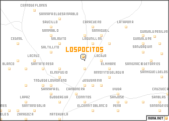 map of Los Pocitos