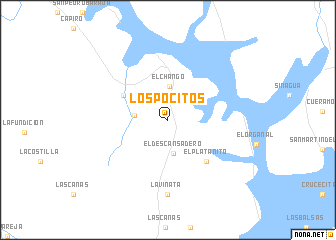 map of Los Pocitos